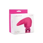 Le Wand Flick гибкая силиконовая насадка-язычок – розовая — Фото 6