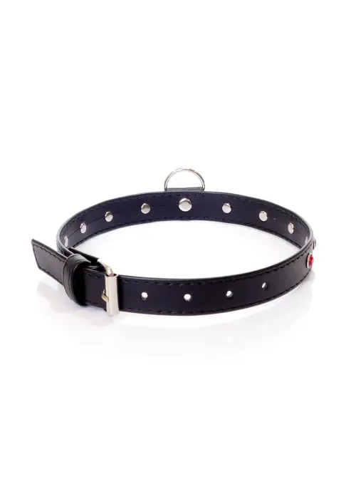 Fetish B - Series Collar - 2 cm. red crystal Foto 2