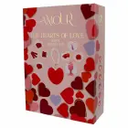 AMOUR The Hearts of Love Happy Heart Kit – romantisks dāvanu komplekts, 10 gab. — Foto 2