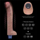 11" REAL SOFTEE Rechargeable Silicone Vibrating Dildo — Photo 14