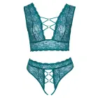 Cottelli Curves Bralette & High-Waist Lace Set – 2XL — Photo 6
