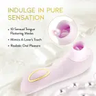 Blush Delice Fleur gaisa pulsa stimulators – violets — Foto 8