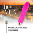 Dolce Vita Four Vibrator – 13 cm (5.1″) – Pink — Photo 4