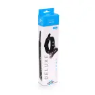 Kiotos Silicone Collar Deluxe with Chain Leash – Black — Photo 4