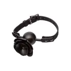 Forbidden Removable Rose Ball Gag – Black — Photo 12
