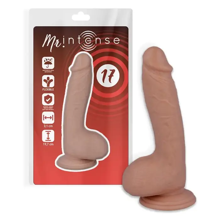 MR INTENSE Model 17 loomuliku tooniga dildo iminapaga – 19.7 cm (7.8″) – nahavärv