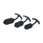 Levelz Silicone Training Set 3pcs Black – Weighted Progressive Plugs — Photo 3