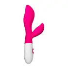 A-TOYS Lilu вибратор с клиторальным стимулятором – 20 см – розовый — Фото 3