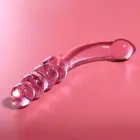 Ibiza Nebula Series Model 14 stiklinis dildo – 18.5 cm (7.3″) – rožinis — Nuotrauka 2