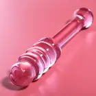Ibiza Nebula Series Model 20 stiklinis dildo – 20.5 cm (8″) – rožinis — Nuotrauka 2