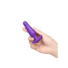 Butties Rookie iesācēju anālais spraudnis – 10 cm – Violets Foto 6