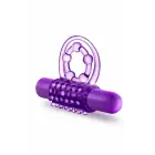 Blush Play With Me The Player Vibrating Dual Support Ring – Blue — Photo 2