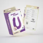 Double Trouble divpusējs dildo – 27 cm (10.6″) – Violets Foto 1