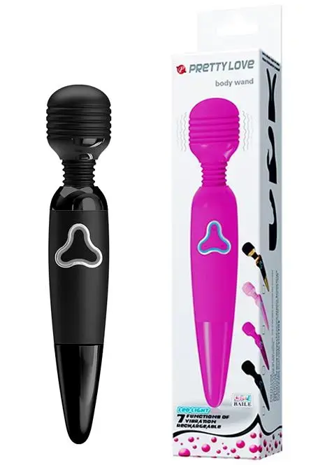 PRETTY LOVE Body Wand вибратор – 25 cm (9.8″) – черный