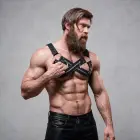 Fetish Submissive Attitude Bulldog Chest Harness – Black – One Size — Photo 6