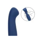 Cashmere Satin G-punkta vibrators – zils — Foto 2