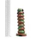 Kiotos Revolt Green Army 11 – silikoninis dildo – 21,5 cm — Nuotrauka 4