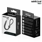 Addicted Toys Silicone Adjustable Ring – Single Loop – 19.5 cm – Black — Photo 7