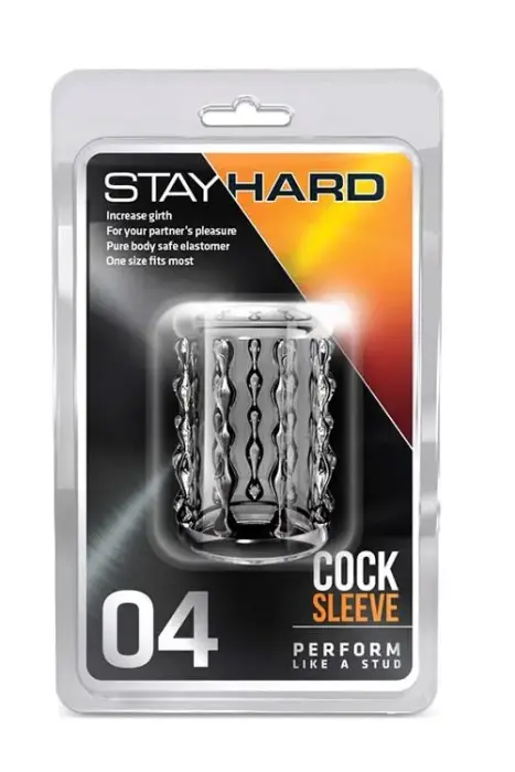 STAY HARD varpos rankovė – skaidri