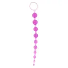 Thai Toy anālais spraudnis ar bumbiņām – Violets — Foto 1