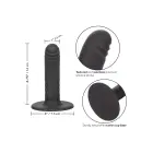 Boundless рифленый дилдо – 12 cm (4.75″) – черный — Фото 5