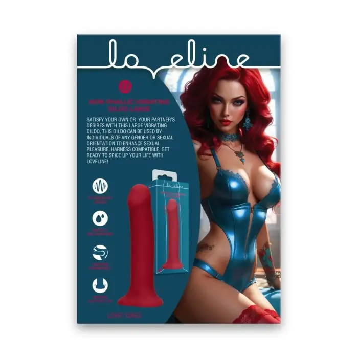 Loving Joy RED Intimate Device with Stimulating Texture, Compact Size