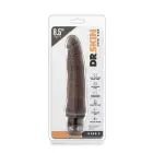 DR. SKIN Realistlik vibraator – 18 cm (7″) – pruun — Foto 1