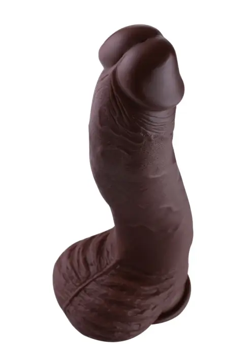 Hismith KlicLok dildo – 32 cm (12.6″) – Brūns Foto 6