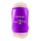 Happy Cup dvigubas vaginalinis ir analinis masturbatorius – 18 – 20 cm — Nuotrauka 3