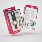 Dingo Double Vibrating Cockring with Remote Control – Black — Photo 1
