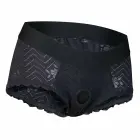 BOLD. PHOENIX Strap-On Hipster XL – страпон-хипстеры – нейлон/спандекс – чёрное кружево – с силиконовой насадкой — Фото 3