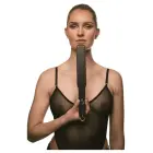 Guilty Pleasure Phantom Braided Paddle – pītas vegāna ādas sitiena padle ar zelta akcentiem — Foto 5