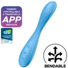 G taško Flex 4 Connect App vibratorius – 18 cm (7″) – rožinis — Nuotrauka 3