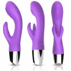 ARMONY triušio vibratorius – 20 cm (7.9″) – violetinis — Nuotrauka 1