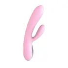 Wibrator-Joker Heating Double Rabbit Vibrator – Pink — Photo 3