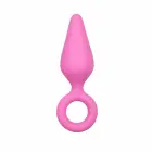 EasyToys Pointy Plug silikona anālais spraudnis – 7.5 cm – Melns – S — Foto 1