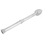 Rebel metallist lüpsipulk – 26.5 cm (10.4″) – Hõbe Photo