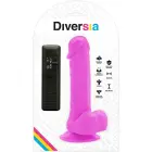 Diversia lokāls vibrējošs dildo – 20.5 cm (8.1″) – violets — Foto 7