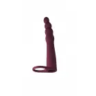 Lola Games Pure Passion Bramble strap-on vibrators – 16.5 cm (6.5″) – sarkans Foto 3