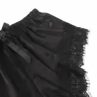 Комплект Subblime 953942: шелковая сорочка и кружевные трусики – чёрный – L/XL — Фото 5