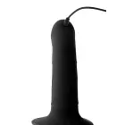 INFERNO Hollow Vibrating Strap-On Dildo – 18 cm – Black — Photo 8