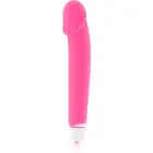 Интимный массажер-вибратор Dolce Vita Silicone – 15.8 см (6.2″) – розовый — Фото 3