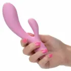 Двойной вибратор CalExotics Contour Zoie – 20.3 см (8″) – розовый — Фото 7