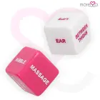 Moressa Dice Game Set English - Resin, 2 Dice & Satin Bag, 2cm — Photo 5