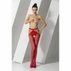 Passion S001 Intimate Mesh Strip Pants aluspüksid – punased – üks suurus — Foto 2
