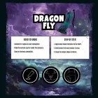 Mythical Mates Dragonfly Dildo – 22 cm (8.7″) – Multicolored — Photo 4
