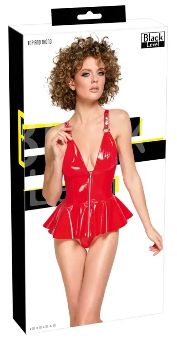 Black Level La Top Set – Red – XL