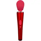 CARESSE Компактный wand вибратор – 25 cm (9.8″) – красный — Фото 3