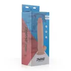 Dwane reālistisks dzīslains dildo ar piesūcekni – 30 cm (12″) – miesas krāsa — Foto 5