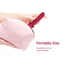 Dick Red 9 vibrācijas funkcija vibrators – 21.7 cm (8.5″) – sarkans Foto 10